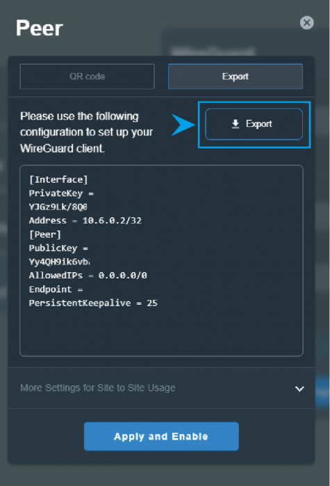 VPN Server-export